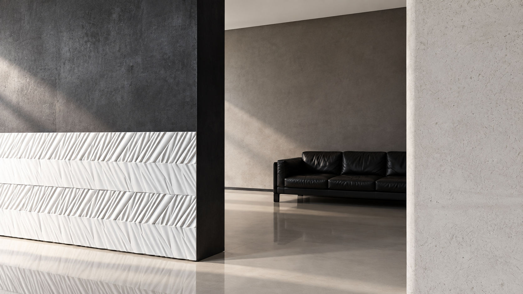 Architectural porcelain surfaces: when material becomes design